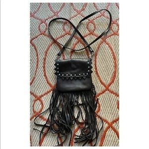 Western Patricia Wolf Leather Woman's Shoulder Hobo Bag